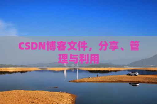 CSDN博客文件，分享、管理与利用